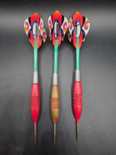Vintage Dart set with Green Shafts 26g