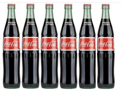 Coca Cola -Mexican 500ml Glass Bottle Mexican Coke Glass Bottle