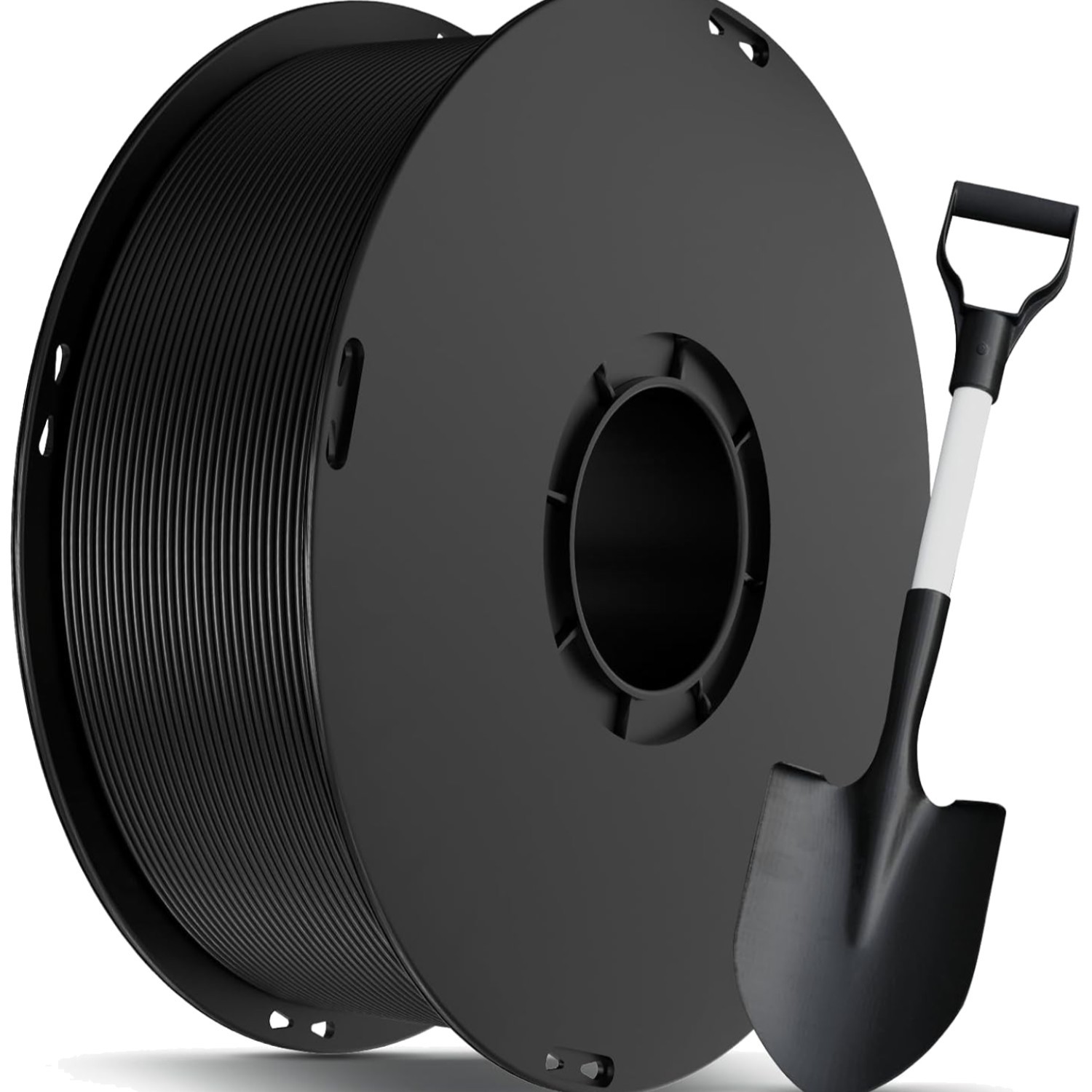 ABS Filament 1,75mm 1KG Schwarz Hochtemperaturbeständig langlebig für 3D-Druck