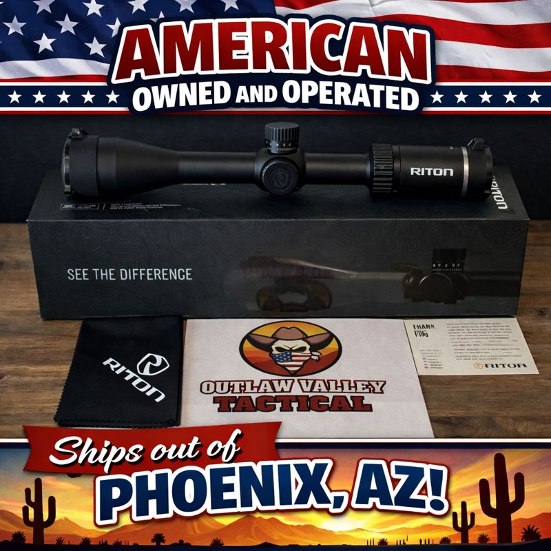Riton 1 Series CONQUER Rifle Scope 6-24X50 1