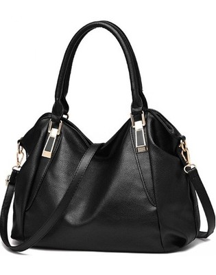Women Handbag Purses PU Leather Vintage Top Handle Bag Totes Shoulder Bag