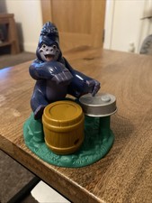 Disney Tarzan Movie Vintage 1999 Wind Up Terk The Gorilla Drumming Action Figure