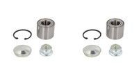 BTA 2X Radnabe Radlagersatz Hinterachse FüR Renault Clio III BR0 1 CR0 1 KR0 1
