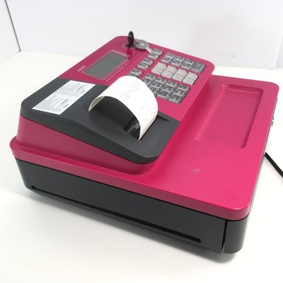 CASIO SE-G1 レジスター Casio SE-G1 Electronic Cash Register - Pink w Register Keys (BUT