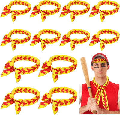 12 Pcs Baseball Cooling Towels Softball Cooling Neck Wraps Ice Scarf Bulk Cool B
