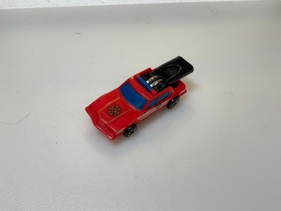 1982 CBS  fire dept vehicle orange