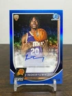 2025-26 Bowman Rasheer Fleming Blue Chrome Auto /150 #BCA-RF