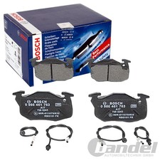 BOSCH BREMSBELÄGE VORNE passend für PEUGEOT 106 I II VAN KASTEN CITROËN SAXO