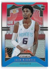 2019-20 Panini Prizm #297 Jalen McDaniels Prizms Red White and Blue