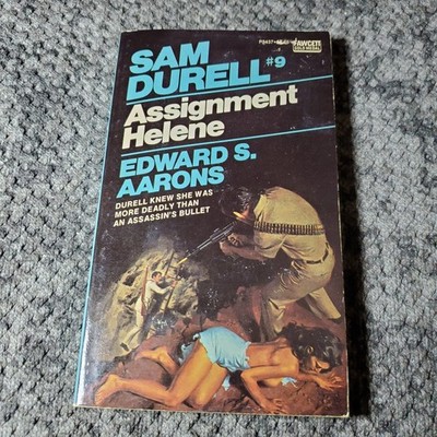 Assignment Helene Edward S. Aarons 1959 Sam Durell Spy Thriller Fawcett Gold