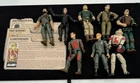 Vintage LOT OF 8 GI Joe FIGURES 1984 3 cards TOYS ARAH BARONESS JOE MUTT