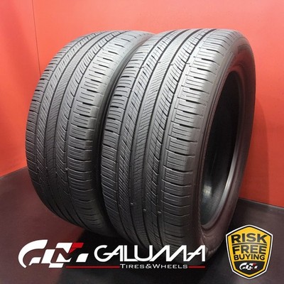 Set of 2 Tires LikeNEW Hankook Dynapro HPX   245/50R19 105H No Repairs #96319