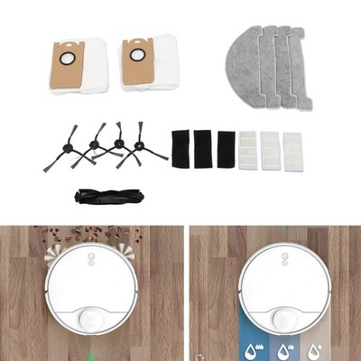 Floor Sweeper Accessories Set Easy To Change Soft Strong Water Absorption Re SET