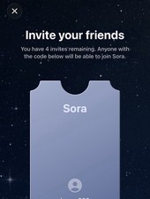 OPENAI SORA 2 INVITE CODE - UNDER 5 MINUTE DELIVERY