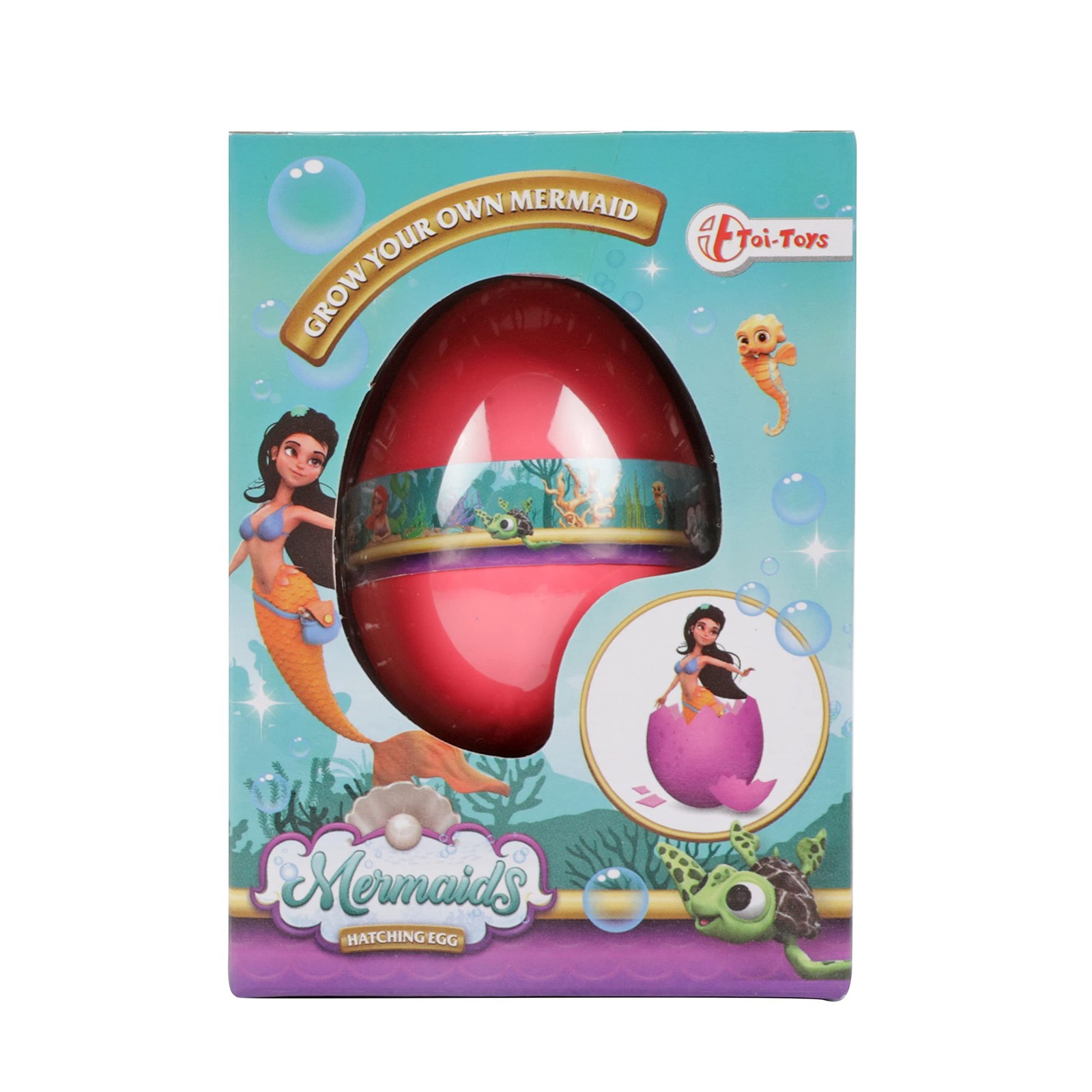 Unknown 1x Growing Mermaid in Egg, Mermaid Egg, Hatching Mermaid, Boxed