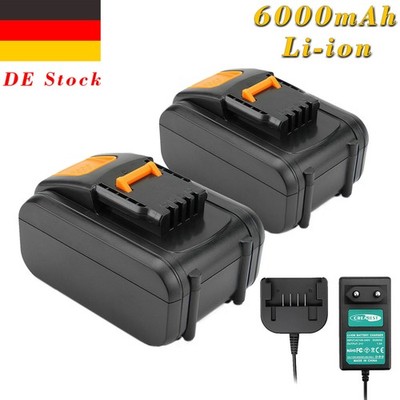 Für Worx WA3551.1 WG169 WG549 WX166 WX523 WG179E 20V 6,0AH Li-Ion AKKU/Ladegerät