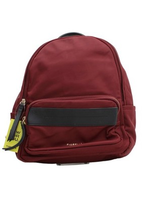 Fiorelli Damentasche rot Nylon mit Kunstleder Rucksack