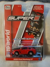 Auto World Super III 2005 Ford Mustang GT H.O. Slot car Carded
