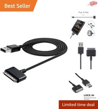 Durable 3.3ft USB Data Charging Cable for Nook HD/HD with Secure Connection