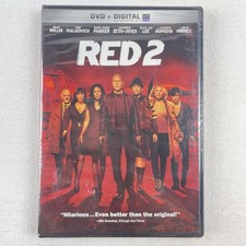RED 2 DVD Bruce Willis Action Comedy Film Brand New Sealed