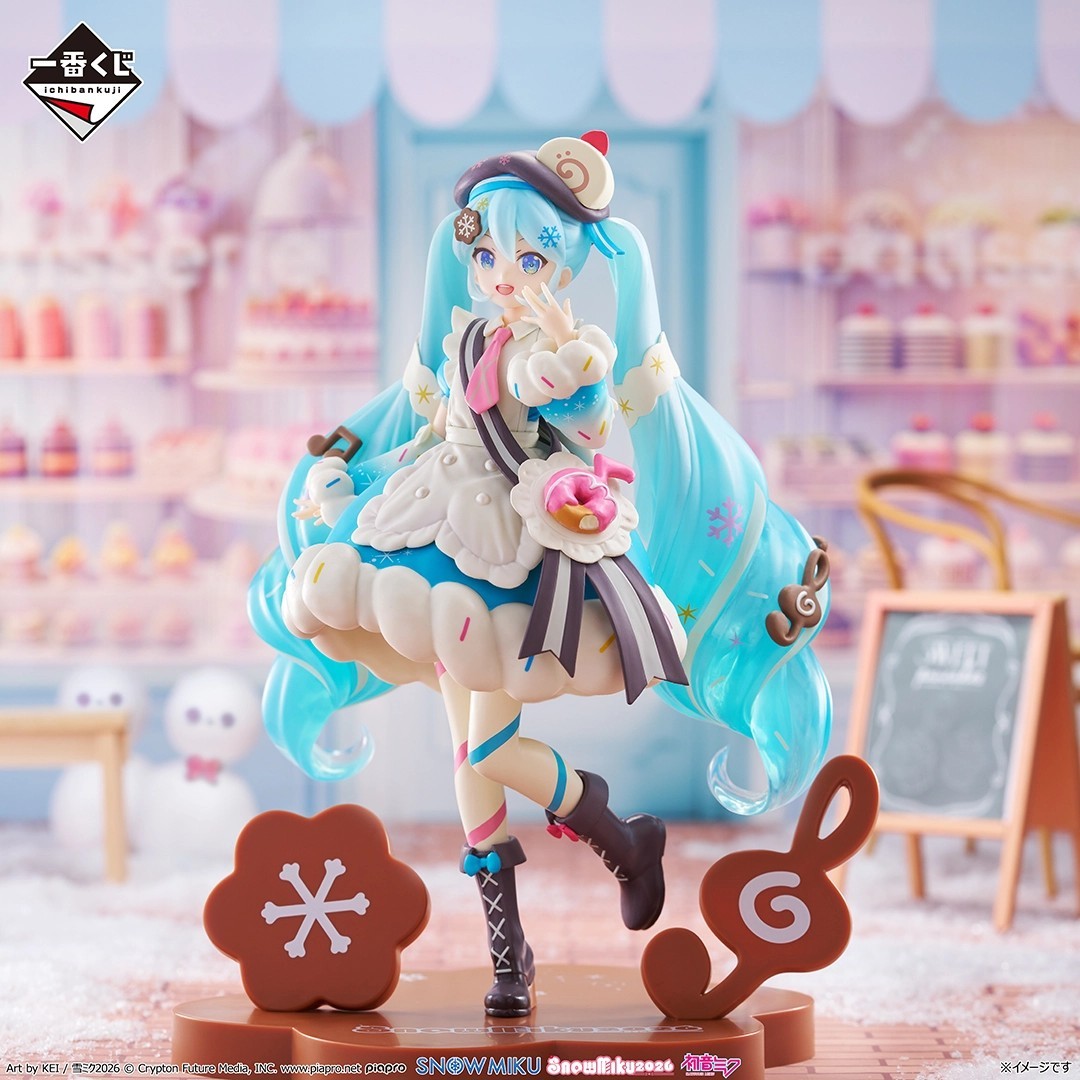 【送料無料】雪板完成品（スノートイtoy）長さ129cmm【中古品】 Ichiban kuji SNOW MIKU ALL STARS Snow Miku 2026 Figure Prize A