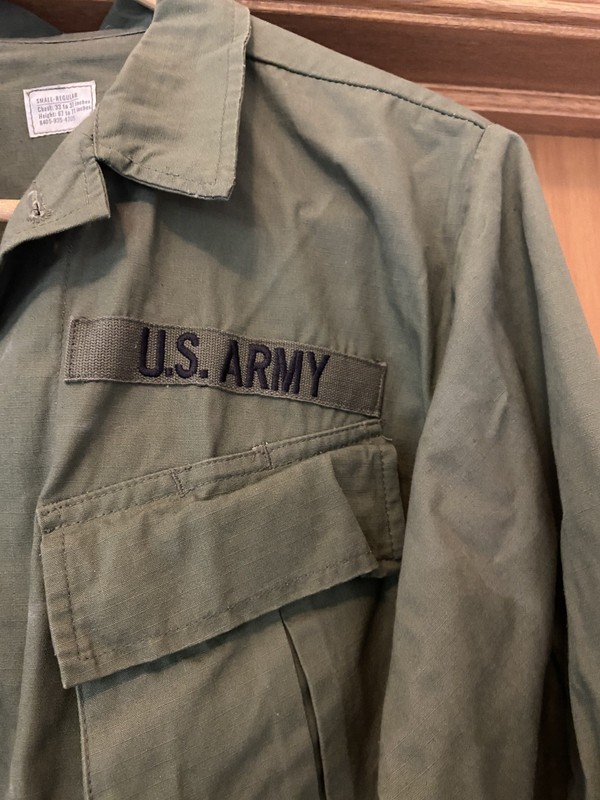 Vietnam War Jungle Fatigue Jacket OG 107 3rd Pattern (reproduction)