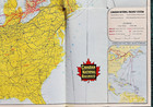 1958 CNR Railways Map Grand Trunk Railroad Canadian National Railway U.S. Canada — photo 7