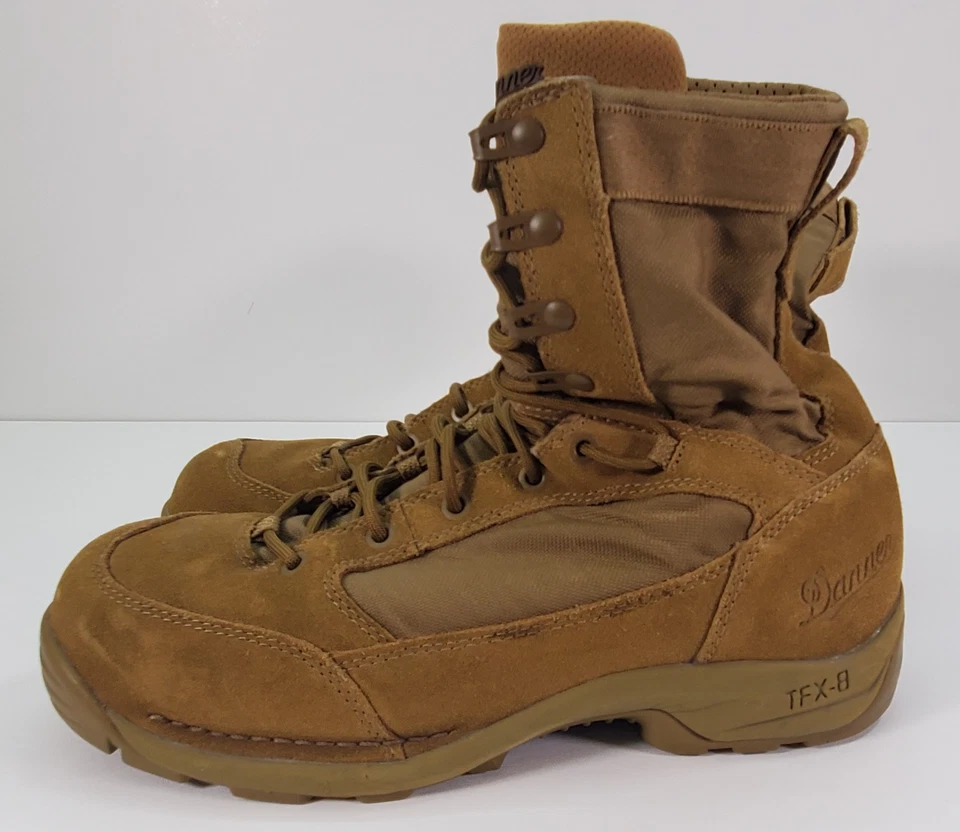 Мужские боевые ботинки Danner Desert TFX G38 8 дюймов размер США 9,5 EE БЕЗ СТЕЛЕК Coyote - Изображение 3 из 4