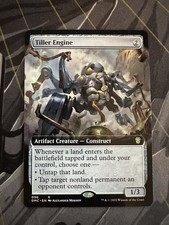 Tiller Engine Extended Art Magic The Gathering Dominaria United