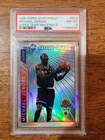Michael Jordan 1996-97 Topps Mystery Finest Super Team NBA Finals Refractor PSA8