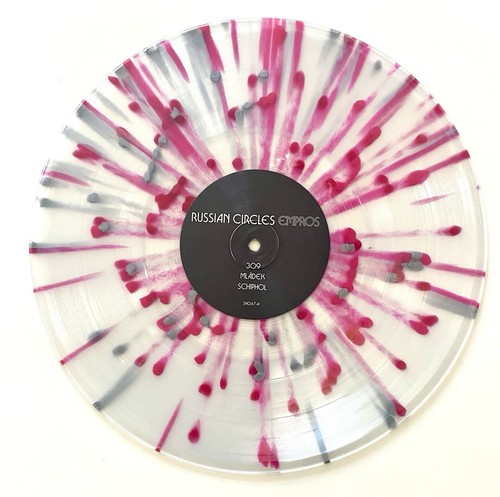 RUSSIAN CIRCLES Empros Ltd Edition Clear, Silver, Red Splatter Vinyl LP New MINT - Picture 2 of 8