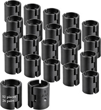 Wire Shelf Clips 3/4 Inch, 52 Pcs Wire Shelving Shelf Lock Clips, Wire Shelf Rep