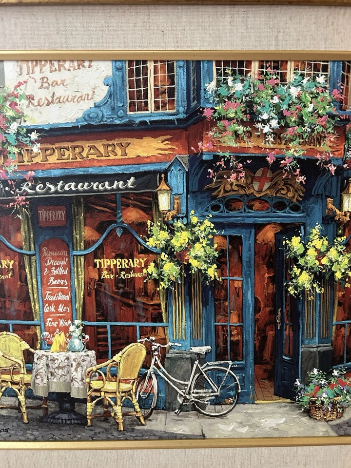 Viktor Shvaiko Tipperary assinado 30,5” X 26,5” giclée sobre tela #174/375 - Imagem 4 de 4