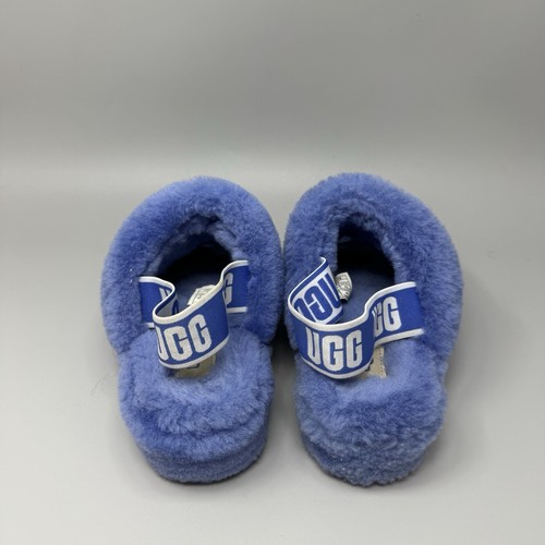 HTF Blue UGG Classic Fluff Yeah 1095119 Slide Slippers Women's Size US 5 - Bild 5 von 8