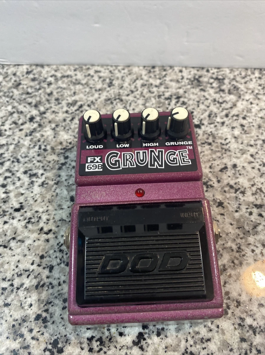 DOD GRUNGE FX69B Distortion Effects Electric Guitar Good
