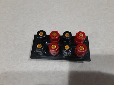 Kenwood KR-6030 Speaker Terminal Conversion (Banana Plugs)