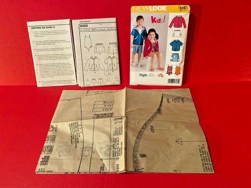 Trajes de baño y chaquetas para niños Simplicity con patrón de costura talla 3-8 sin cortar - Imagen 5 de 5