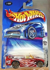 2004 Hot Wheels #137 Final Run Series 5/5 SONIC SPECIAL Red w/Gold 10 Sp Wheels