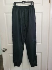 Vintage 89 Men XL Nike Activewear Athletic Training Warm up Track Pants black...