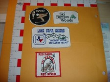 Ski outdoor hiking patch vintage