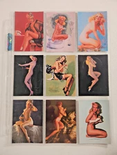 Pinups Uncovered Cards #10-18 (CB-3)