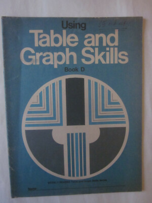Using Table and Graph Skills: Book D by Beth Atwood (1968 PB) very good
