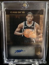 2022-23 Panini Elite Malaki Branham Rookie Yearbook /10 (RC Auto)