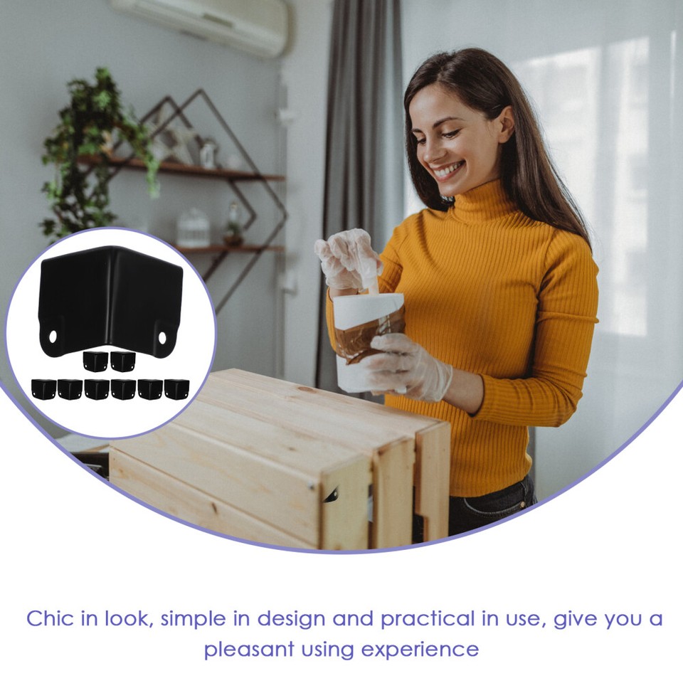12 Pcs Corner Protectors for Furniture Luggage Angle Code Box