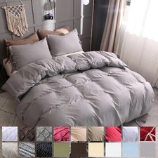 2/3/4pcs Soft Comfy Duvet Covers Set Printed Striped Comforters Cover Sets