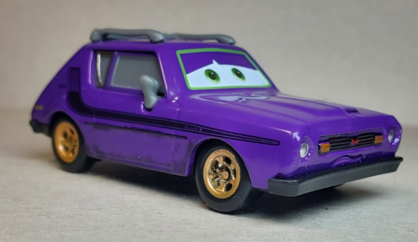 Disney Pixar Cars 2 Don Crumlin Gremlin Diecast 1:55 FC Allinol
