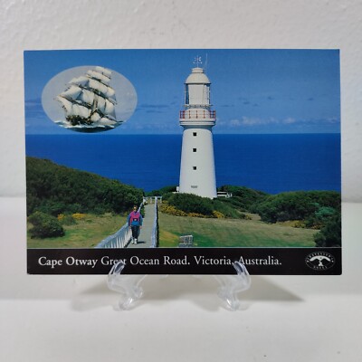 Postcard: Cape Otway Great Ocean Road Lighthouse, Victoria Australia 1996