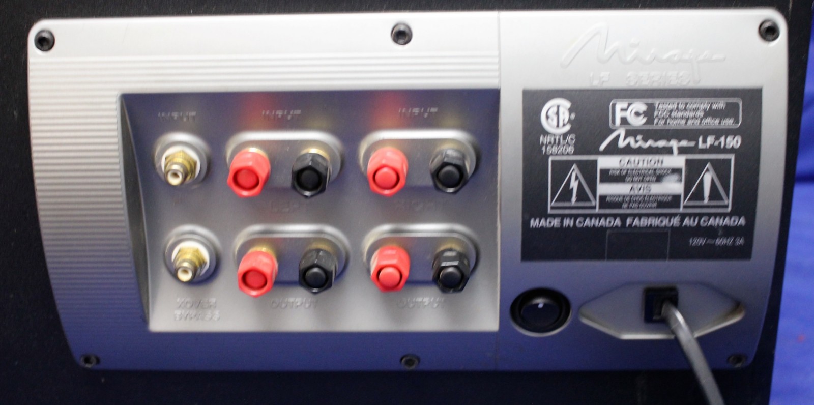 mirage lf 150 subwoofer