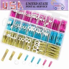 Heat Shrink Wire Connectors Electrical Ring Fork Spade Crimp Terminals 120/270x