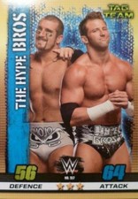 CARD TOPPS WWE SLAM ATTAX 10TH EDITION N.317 THE HYPE BROS TAG TEAM